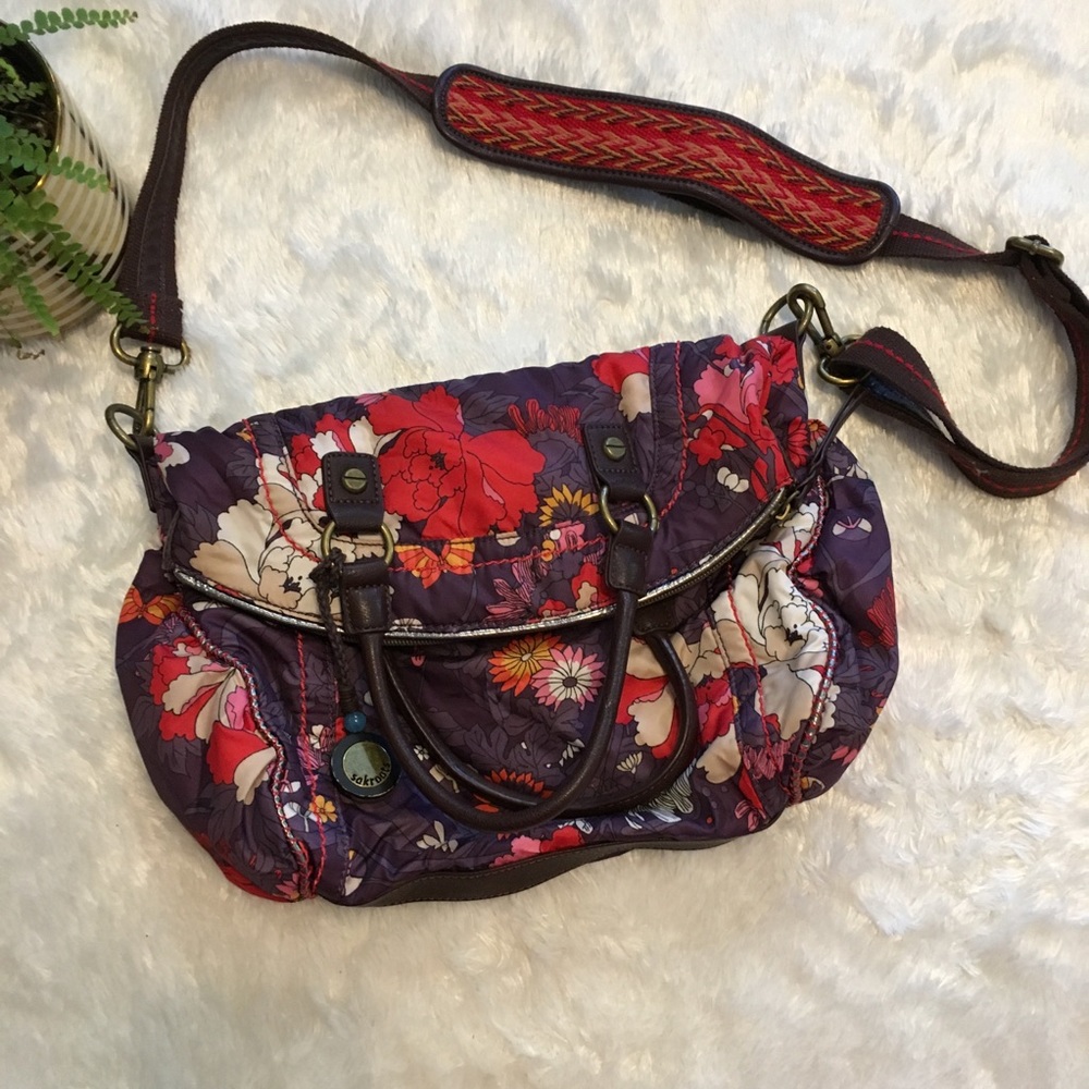 Sak Roots crossbody bag EUC